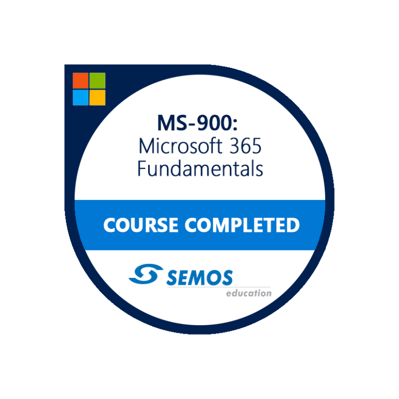 Microsoft 365 Fundamentals (MS-900) Certification