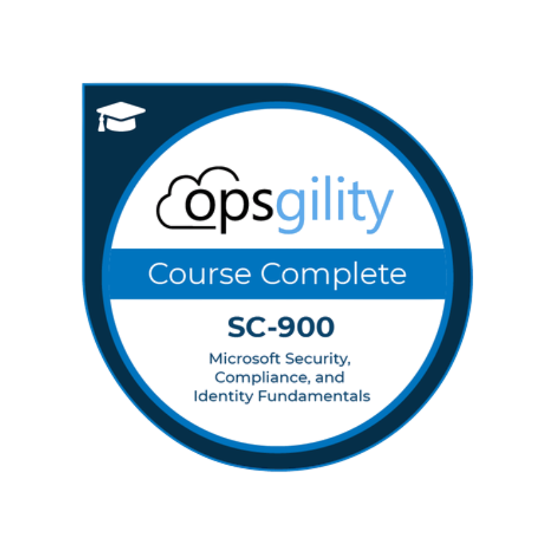 Microsoft Security, Compliance, and Identity Fundamentals (SC-900) Certification