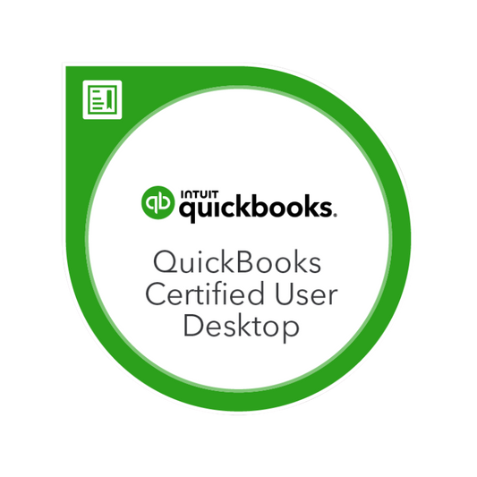 Intuit QuickBooks Certified User – Desktop Certification