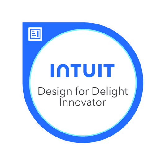 Intuit Design for Delight Innovator Certification