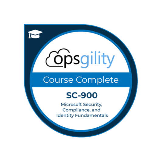Microsoft Security, Compliance, and Identity Fundamentals (SC-900) Certification