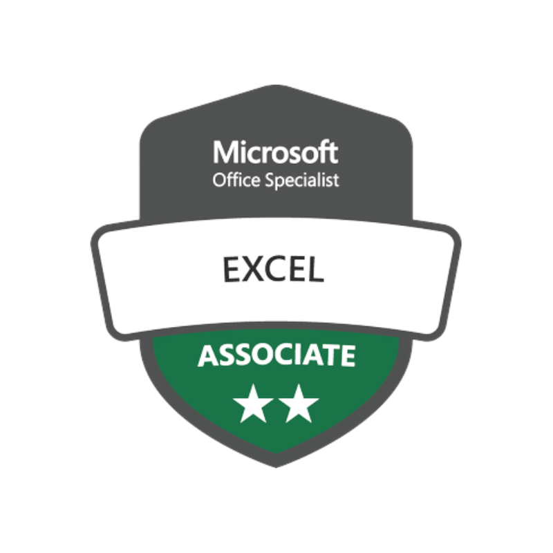 Microsoft Office Specialist: Excel Associate Certification (Microsoft 365 Apps)